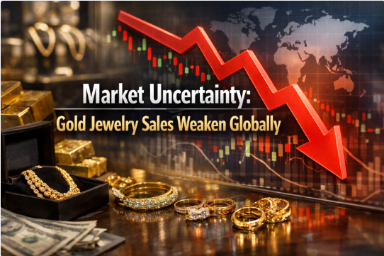 Market Uncertainty: Gold Jewelry Sales Weaken Globally